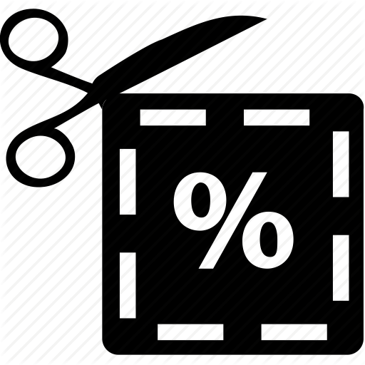 Coupon, Cut, Discount, Paper, Percentage, Price, Scissors Icon