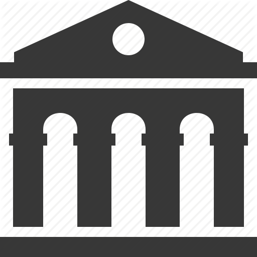 Bank, Building, Courthouse Icon