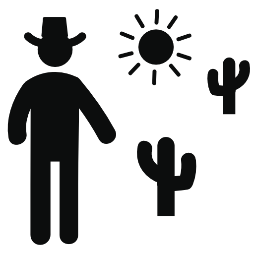 Collection Of Cowboy Icons Free Download