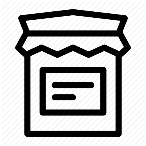 Bottle, Cranberry, Jam, Sauce, Sweet, Thanksgiving Icon