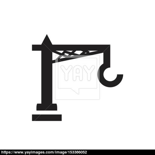 Cranes Icon Vector