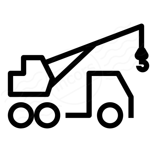 Iconexperience I Collection Mobile Crane Icon