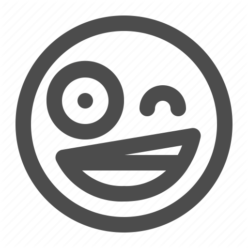 Crazy, Emoji, Emoticon, Fun, Wild Icon
