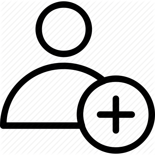 Add Friends, Add Profile, Add User, Create Account Icon