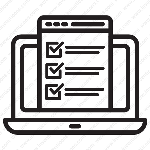Download Online Test Icon Inventicons