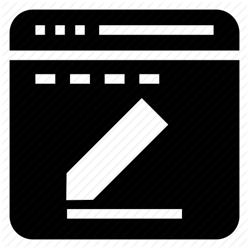 Create, Internet, Online, Webpage, Write Icon