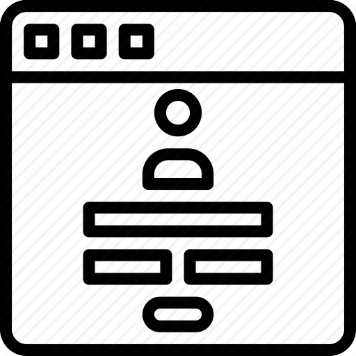 Browser, Create, Interaction, Interface, Internet, Profile, User Icon