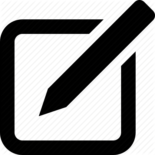 Compose, Create, Draft, Edit, Note, Pencil, Write Icon