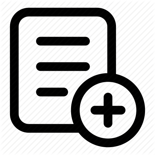 Add, Add File, Create, Document, File, New Icon