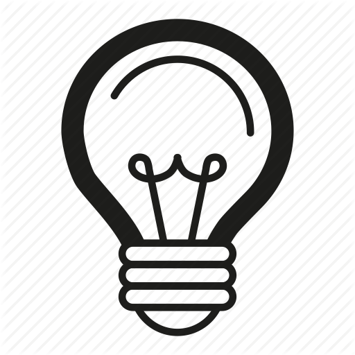 Bulb, Creative, Idea, Light, Line Icon