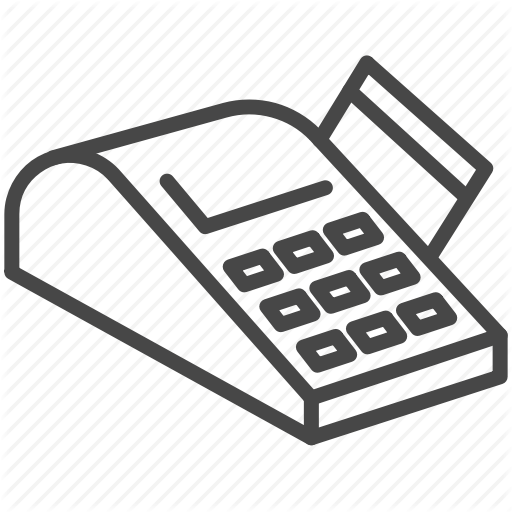 Cashier, Credit Card, Machine, Money, Payment, Shopping, Terminal Icon
