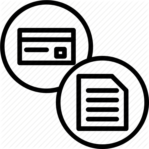 Account, Banking, Card, Credit, Debit, Statement, Summary Icon