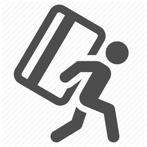 Carry, Credit Card, Debt, Finance, Man, Money, Savings Icon