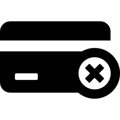 Credit Card With Delete Button