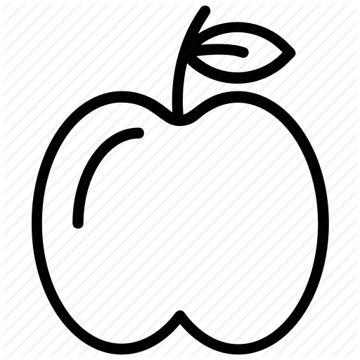 Apple, Apple Tree, Fruit, Healthy Breakfast, Natural Product Icon