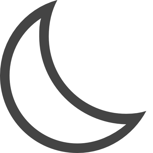 Crescent, Moon Icon Free Of Vaadns