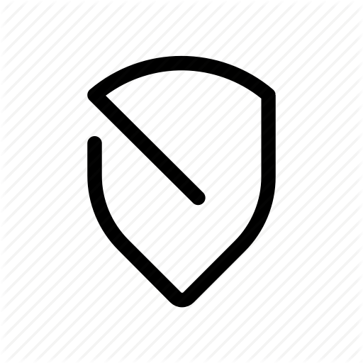 Bar, Critical, Not, Secured, Shield Icon