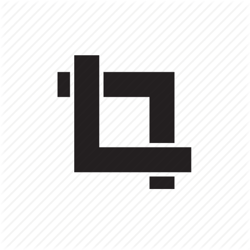 Crop, Tool Icon