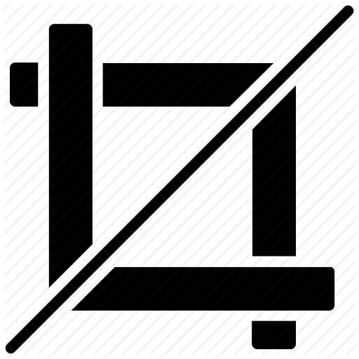 Crop Image, Crop Picture, Crop Tool, Photo Editor, Photo Resizer Icon