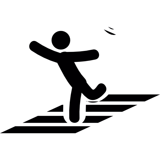 Person Crossing Street On Crosswalk Icons Free Download