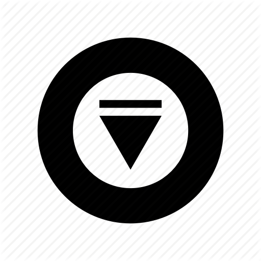 Below, Bottom, Down, Download, Guardar, Keep, Save, Under Icon