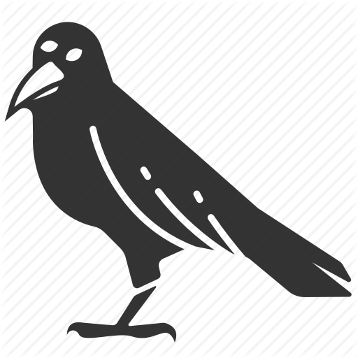 Crow, Darkness, Halloween, Horror, Scary Icon