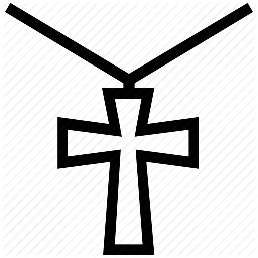 Christianity, Cross, Cross Necklace, Crucifix, Easter, Ornaments Icon