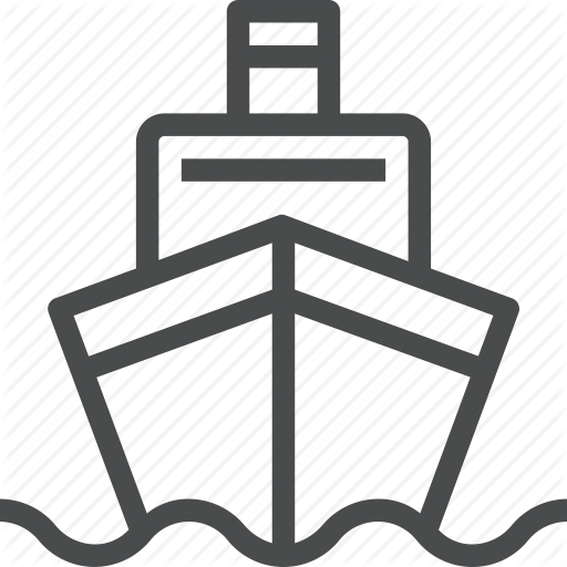 Boat, Cruise, Ship Icon