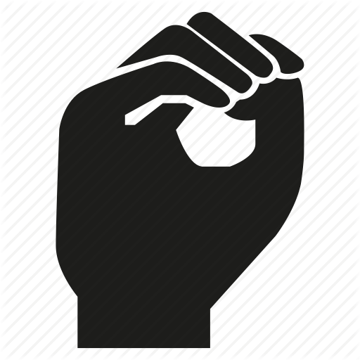 Arm, Crush, Finger, Fist, Gesture, Hand, Mash Icon