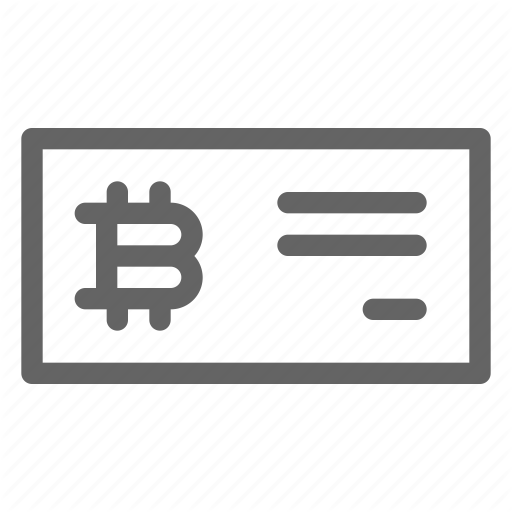 Bitcoin, Check, Cryptocurrency Icon