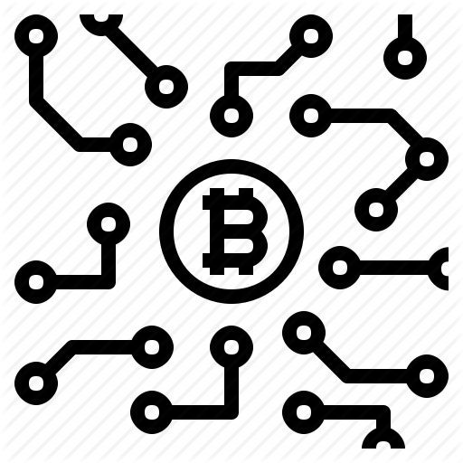 Blockchain, Cryptocurrency Icon