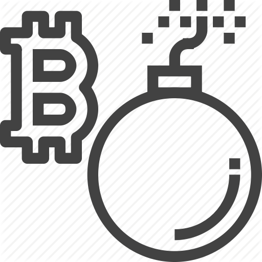 Bomb, Break, Cryptocurrency, Finance, Money Icon