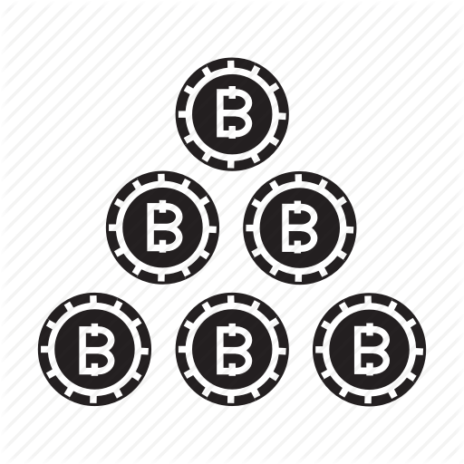 Coins, Cryptocurrency, Digital Money Icon