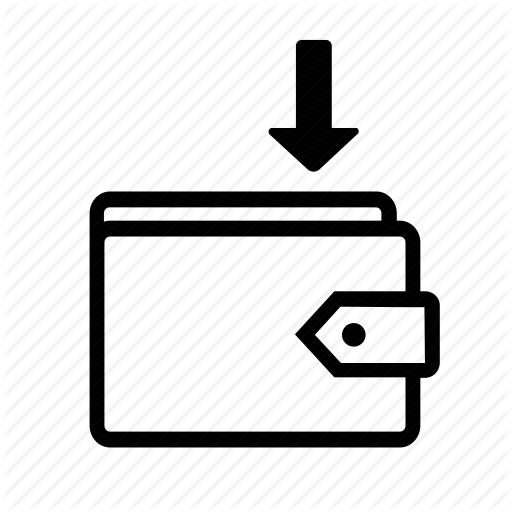 Cash, Deposit, Finance, Income, Money, Profit, Wallet Icon