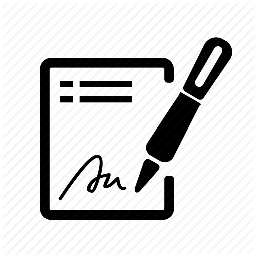 Business, Contract, Deal, Finance, Sign, Signature, Signing Icon
