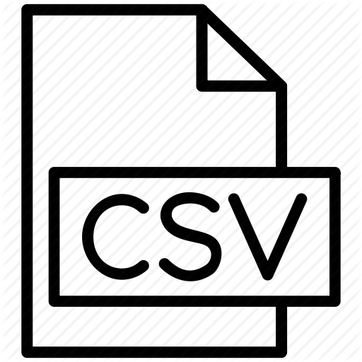 Text Csv Icon Free Icons