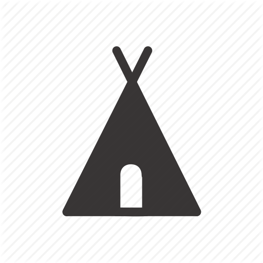 Bonfire, C Camping, Outdoor, Scout, Tent Icon