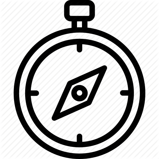 Camping, Compas, Direction, Journey, North, Scout Icon