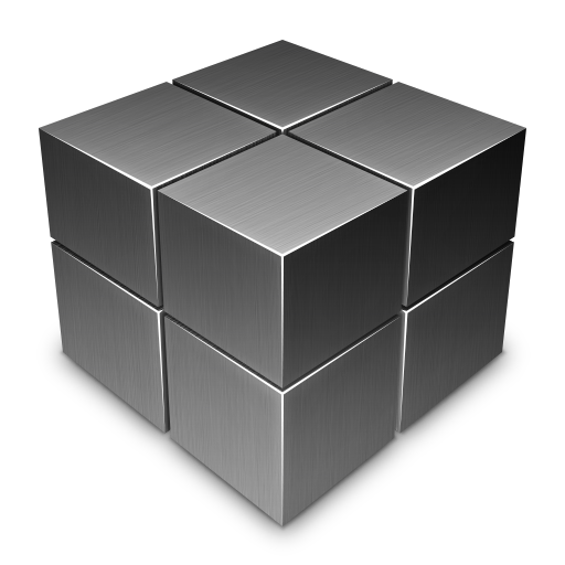 Dark Cube Off Icon