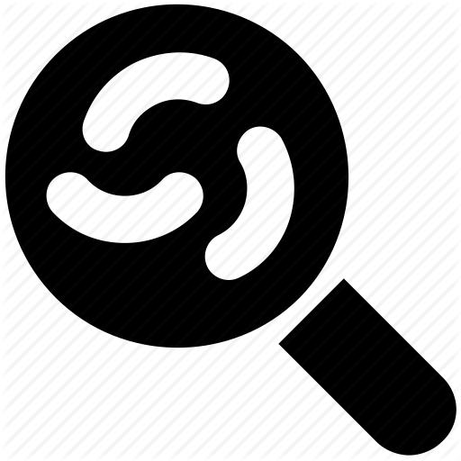 Bacteria, Cell, Magnifier, Micro, Science, View, Virus Icon