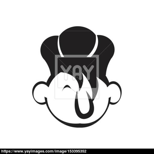 Chef Head Icon Vector