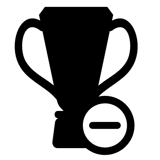 Remove Gold Cup Icon Download Free Icons