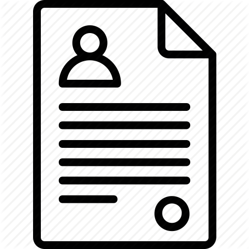 Curriculum Vitae, Cv, Job Agreement, Job Application, Resume Icon