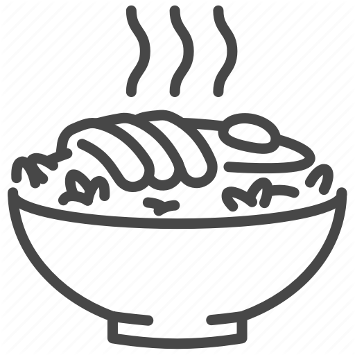 Food, Japan, Japanese, Oyakodon, Tonkatsu Icon