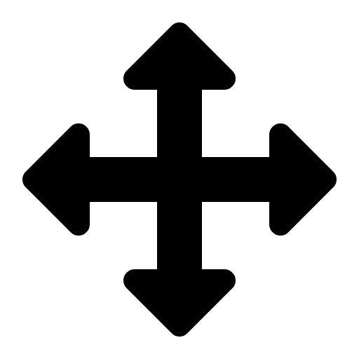 Four Headed Arrow Cursor Icons Free Icons Download