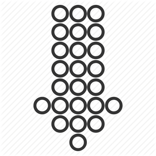 Circle Dots, Cursor, Download, Guardar, Pointer, Pointing Arrow