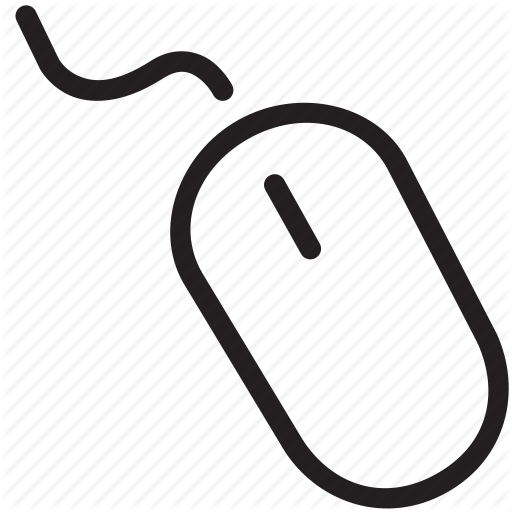 Click, Cursor, Input, Mouse, Pointer, Wire Icon