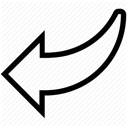 Arrow, Back, Cancel, Curved Arrow, Left, Previous, Return Icon