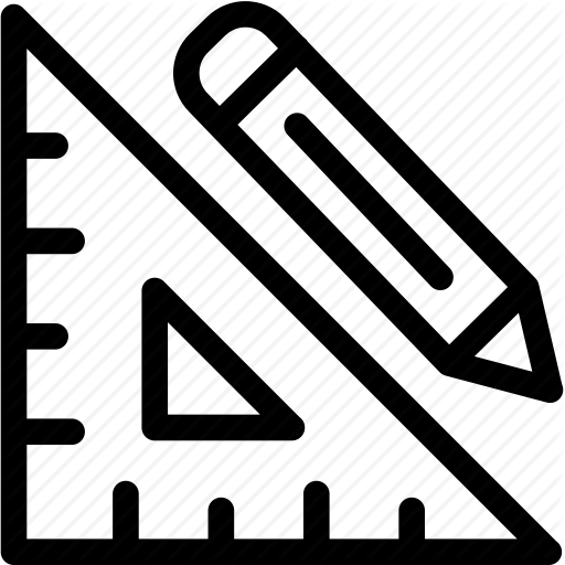 Creative, Custom, Design, Layout, Pencil, Ruler, Ui Ux Icon