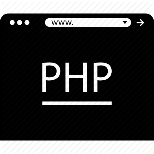 Code, Php, Web, Icon